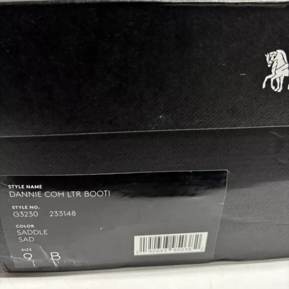 Coach Women’s Dannie, Saddle Brown Leather Ankle Boots, Size 9 M - Picture 7 of 7